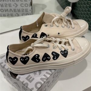 Converse Beige and Gray Shoe Box — Unisex